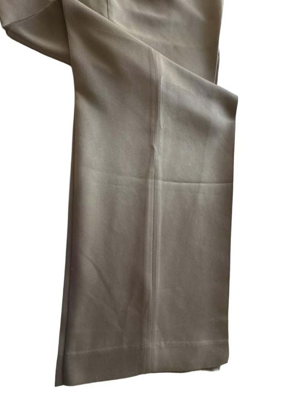 Savane Dress Pants Size 40x30 Tan Khaki Polyester Flat Front - Picture 6 of 13